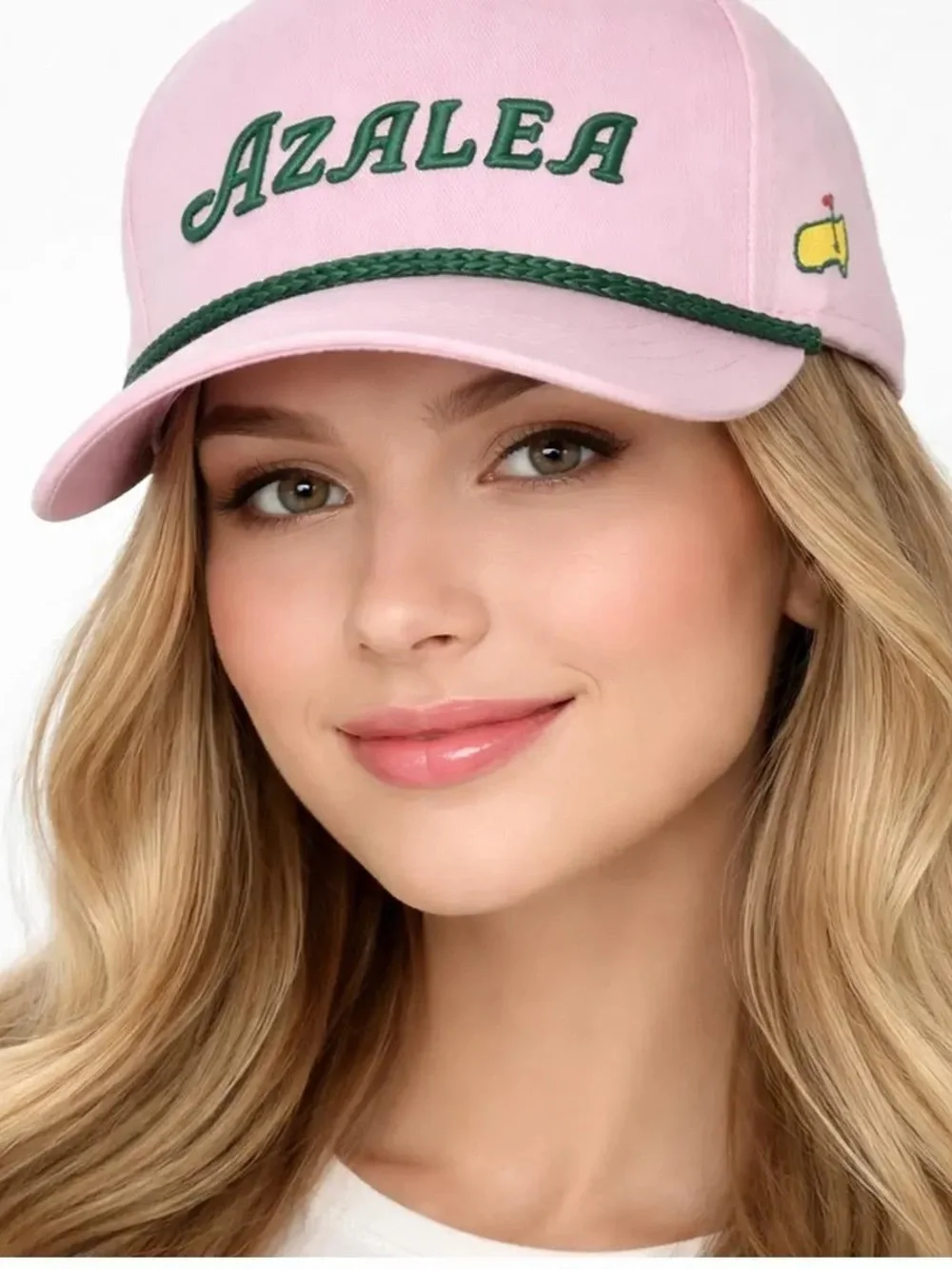 2026 Masters American Needle Azalea Pink Rope Hat Snapback NWOT